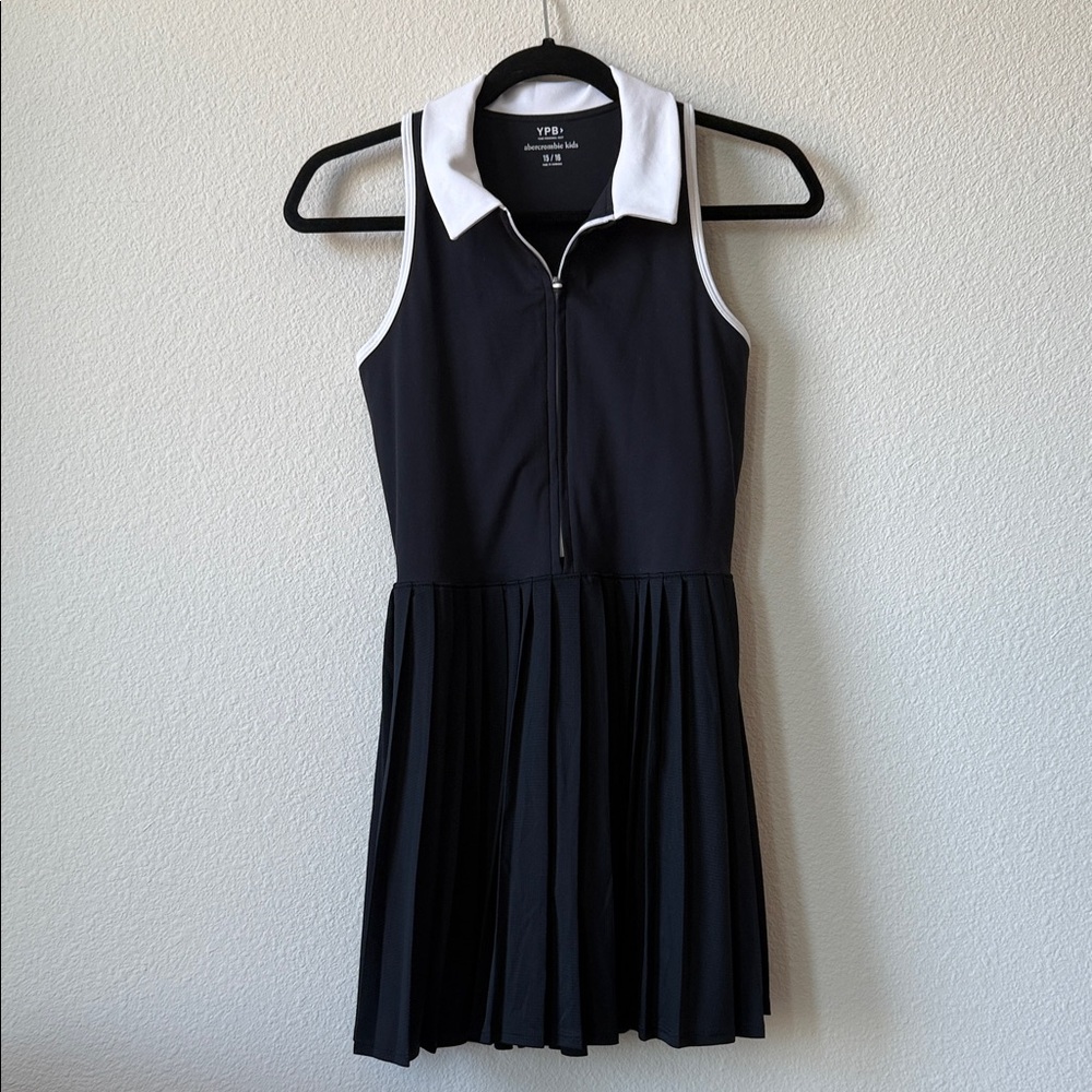 Abercrombie Kids Black and White Active Dress with shorts